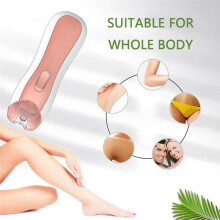 Women Electric Epilator Portable Painless Hair Trimmer Armpit Leg Hair Removal Machine for Facial Wholebody Home Use
