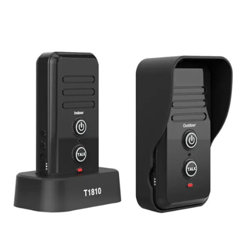 Longer Range Hand Free Two Way Wireless Doorbell Waterproof Home Intercom Factory Office Intercom System US Plug