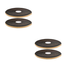 4Rolls High Elasticity Car Audio Seal Tape Beige Anti-Vibration Pad