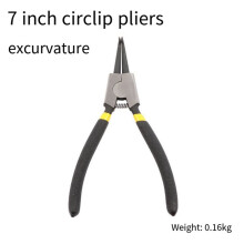 4-Teilige Sprengringzange, 17,8 cm, Zangensatz, Sicherungsring-Kombinations-Halteclip-Werkzeuge, Ösenzange, Werkzeugzange