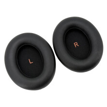 1 Pair Sheepskin Earpads Cover Earmuffs Comfortable-Black