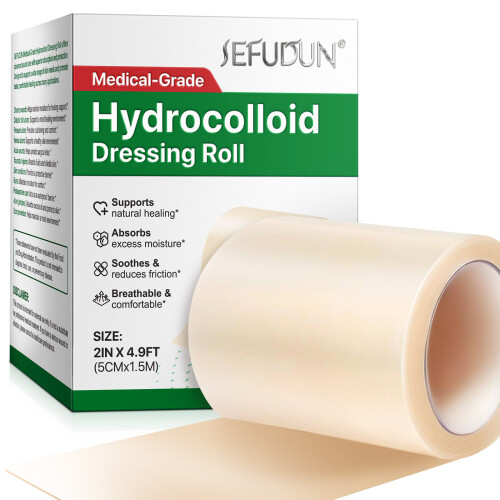 (5CMX1.5M) Hydrocolloid Bandages Come In Two Sizes In A Roll