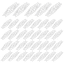 200Pcs White Plastic Thread Net Spool Savers Breathable Mesh Covers