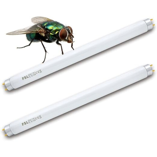 6 Pack FSL BL T8 F10W Fly Killer Replacement Bulbs 2