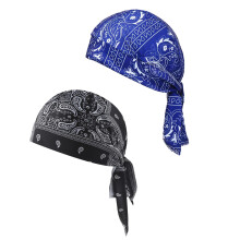 Chapeau à thème de pirate cool, couvre-chef de-noir bleu roi