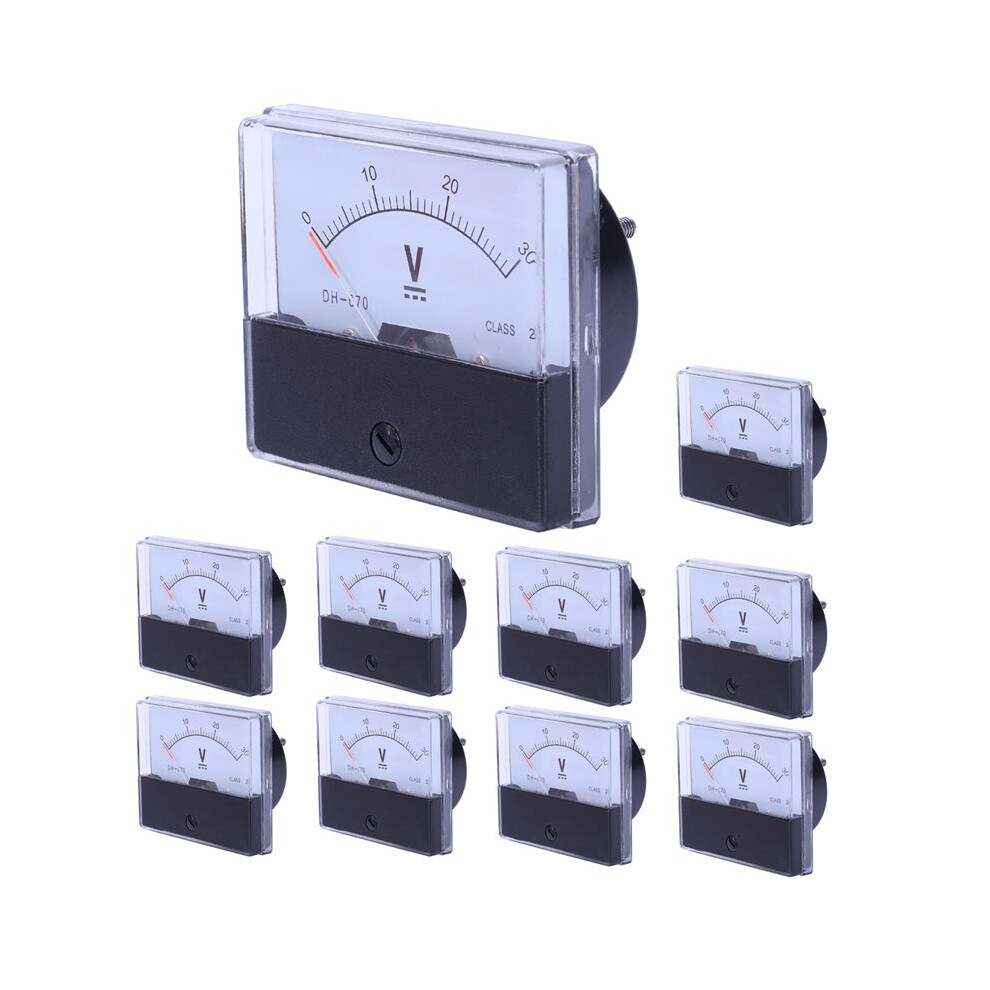 10X Dh-670 Accuracy 30V Analog Panel Meter Voltmeter 4711052584436
