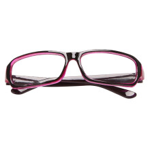 2X Plastic Full Rim Frame Clear Lens Glasses Spectacles Black for Women