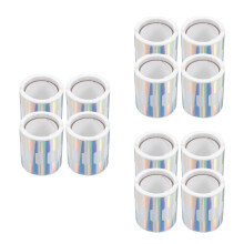 12Rolls Multi Color Jewelry Labels - Self Stick Kraft Paper Price Tags