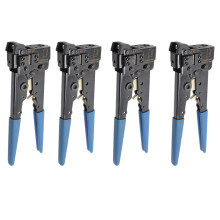 4X für RJ45 8P8C 8P LAN Ethernet Netzwerk Kabel Kabel Crimpzange Crimpzange