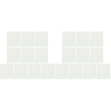 20Sheets Silver Lovely DIY Stickers for Greeting Cards Envelopes Decal