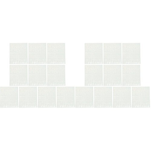 20Sheets Silver Lovely DIY Stickers for Greeting Cards Envelopes Decal