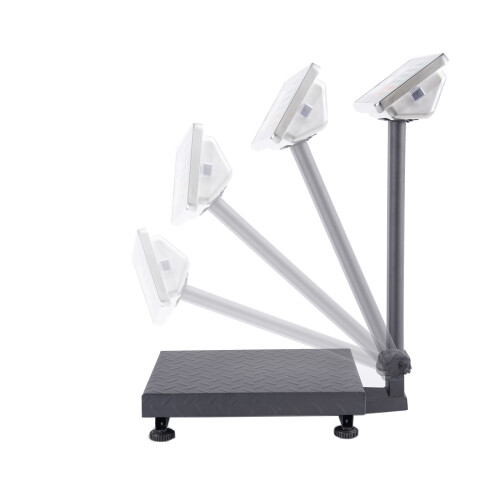 Digital Electronic Computing Platform Scale 100KG Heavy Duty Folding Postal Scales with LCD Display Black 2
