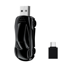 Adaptador Sem Fio Carplay Android Auto 2 em 1 USB Tipo C Adaptador Sem Fio para Carro Converte Android Auto com Fio para Sem Fio