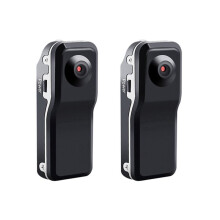 MD80 Caméra DV Portable Sport Caméscope avec Enregistreur Vocal et Vidéo pour Randonnée Extérieure et Casque