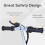 Electric scooter for children,for ages 7-12 6