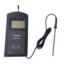 Vielseitiger Weidezauntester, Batterietest mit Großem LCD-Display, Digitaler Weidezaunspannungstester 0-13000V