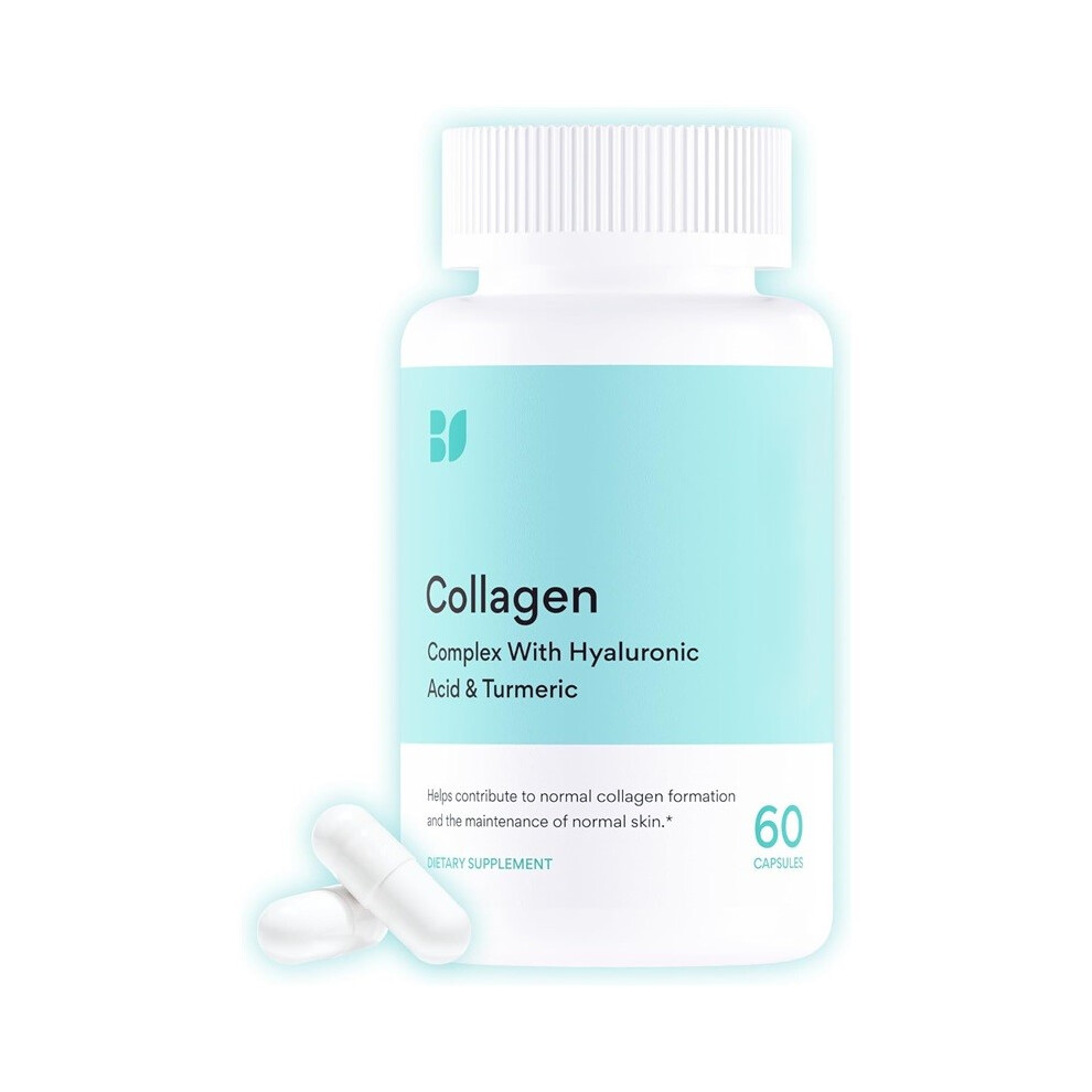 (3pcs) Collagen Peptides Complex with Hyaluronic Acid & Turmericâ60 Capsules