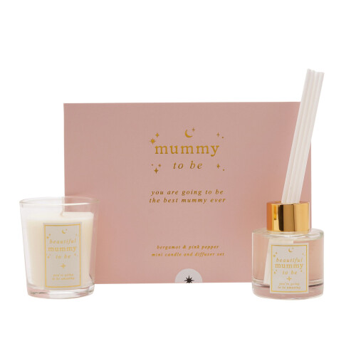 Bambino Candle & Reed Diffuser Gift Set - Mummy To Be