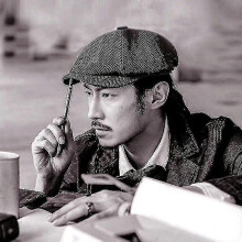 (Black) Gatsby Woolen Golf Beret for Men and Women S's