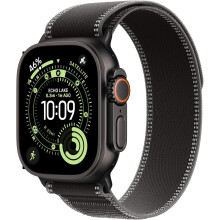 Apple Watch Ultra 3 GPS+Cellular 49mm Black Titanium Case MF1D4 S/M Black/Charcoal Trail Loop