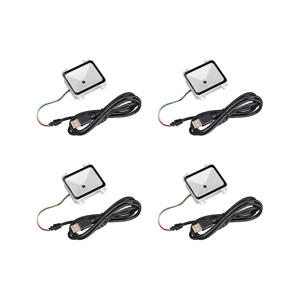 4X Embedded 2D Barcode Scanner Usb Qr Barcode Reader Rs232 Ttl Interface Kiosk Small Fixed Installation Barcode Printer 6032556337150