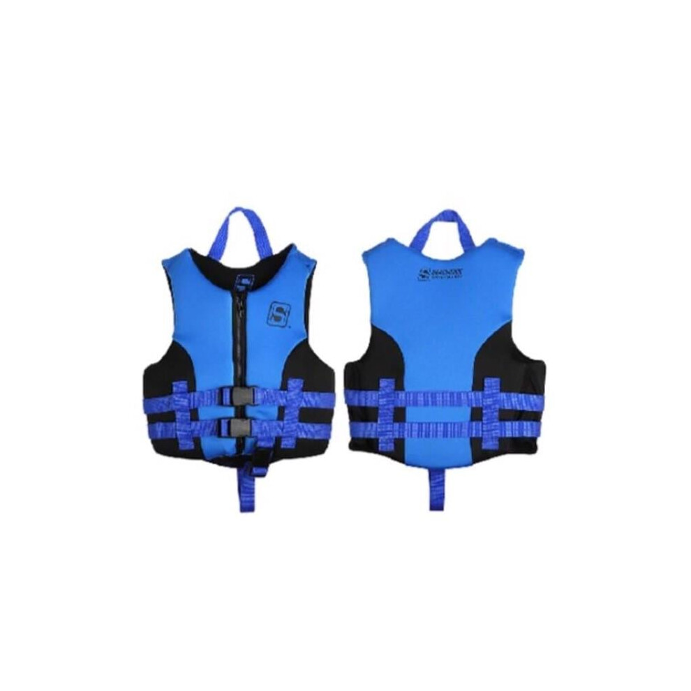 Photos - Other SeaChoice 8086810 Evoprene Life Vest, Blue & Black - Large