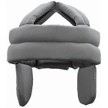 Protective Helmet for Elderly Anti-fall Safety Helmet Head Protection Hat Breathable Cotton Anti-collision Hat Old Man with Hearing Protectio