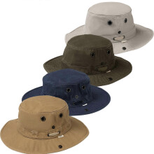 (7 5/8, Dark Khaki) Tilley Unisex T3 Wanderer Safari Hat
