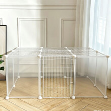 16 Panel Pet Dog Pen Foldable Cat Puppy Rabbit Playpen Indoor Enclosure Run Cage