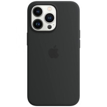 Apple Silicone Case with MagSafe for Apple iPhone 13 Pro - Midnight Black - MM2K3ZM/A