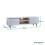 Noa and Nani Järstorp TV Unit in Grey & Oak Finish 5