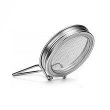 Keimdeckel für Weithals-Mason-Gläser, Wiederverwendbarer Edelstahl-Sieb-Deckel für die Keimung Von Bohnen-Sprossen, Pflanzenkeimungs-Kit