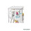 Noa and Nani Hans Canvas Roll Up Windows and Door for Christopher Bed with White Frame 8