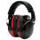 Adjustable Noise Cancelling Ear Muffs for Adults, SNR 33dB, Ideal for Construction and Shooting Red 1