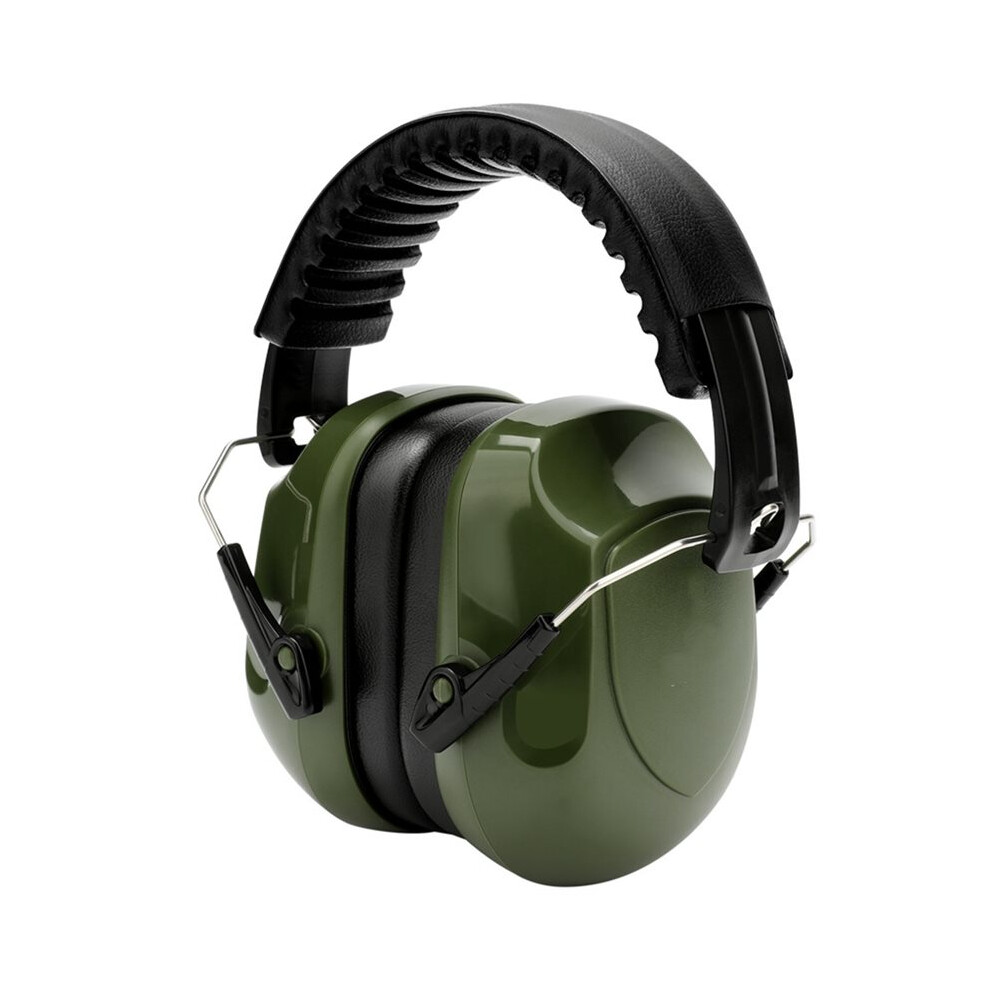 Adjustable Noise Cancelling Ear Muffs For Adults, Snr 33Db, Ideal For Construction And Shooting Green 6031910612063