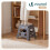 VOUNOT Folding Step Stool, Anti-Slip Folding Stool,37x30x32.5 cm Grey 2