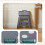 VOUNOT Folding Step Stool, Anti-Slip Folding Stool,37x30x32.5 cm Grey 4