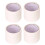 12Pcs/Pack White 2.4cm Tear Resistant Masking Tape Set For 1