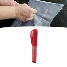 Textil-Kreidemarker 10,5 cm rot 1 Stück tragbar
