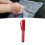 Textil-Kreidemarker 10,5 cm rot 1 Stück tragbar 1