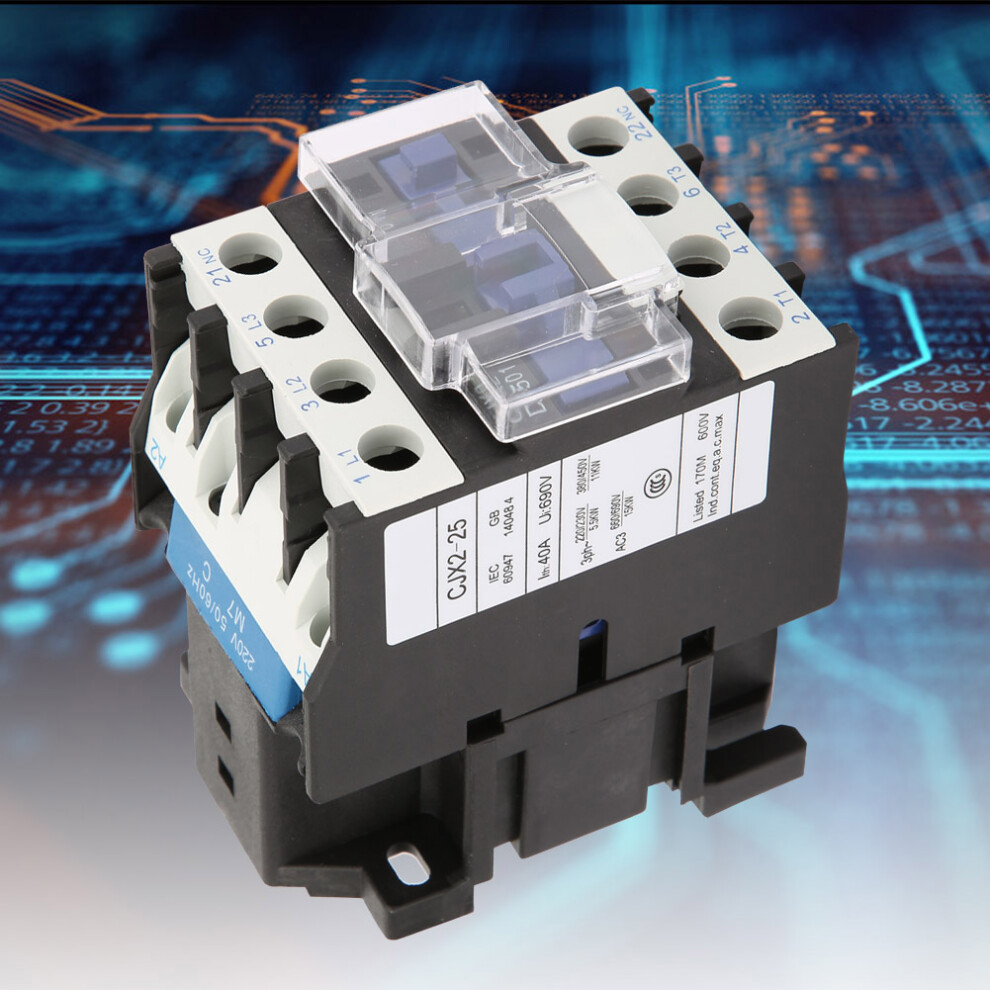 CJX2-2501 Industrial AC Contactor 25A