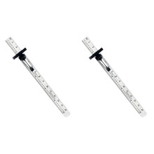 2 Pcs Goniometer Tape Sewing Ruler Portable Professional Office