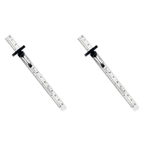 2 Pcs Goniometer Tape Sewing Ruler Portable Professional Office