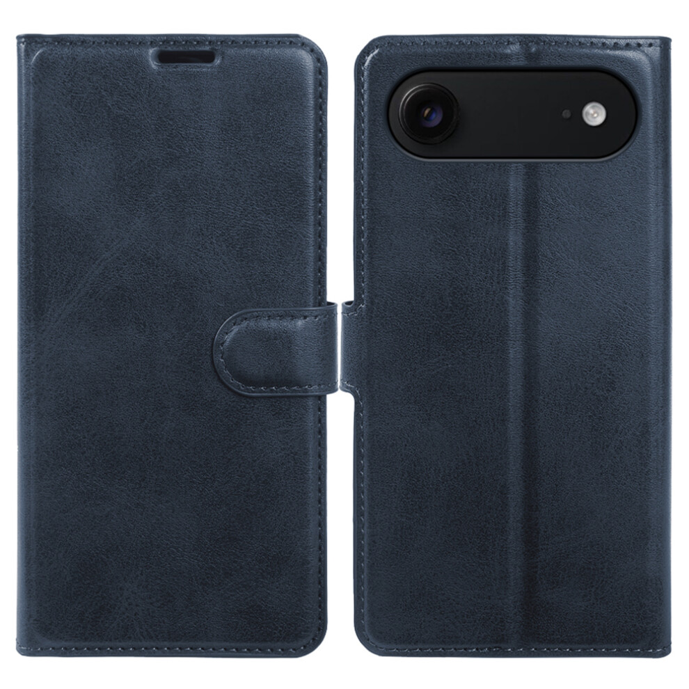 (Blue) For Iphone Air Case Stand Wallet Calf Texture Pu Leather Flip Phone Cover Blue 6914294688858