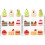 2 Sets Plastic Cake Stand Mini House Decorations Miniature Displays 1