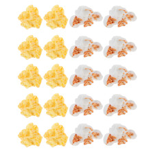 90St Creatieve Resin Popcorn Modelletjes Voor DIY Sieraden Decor