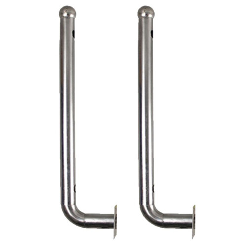 2X Support de Mât D'Antenne en Acier Inoxydable, Kit D'Installation Extérieure