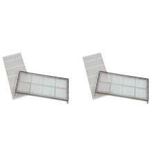 2X HEPA-Filter mit Filterhalter für  EVE MAX Roboter-Staubsauger-Filterelement