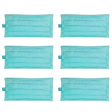 6X Staubsauger-Mikrofaser-Reinigungstücher, Wiederverwendbar, Waschbar, Wischtuch für  Kobold SP7, SP600, SPB100 C