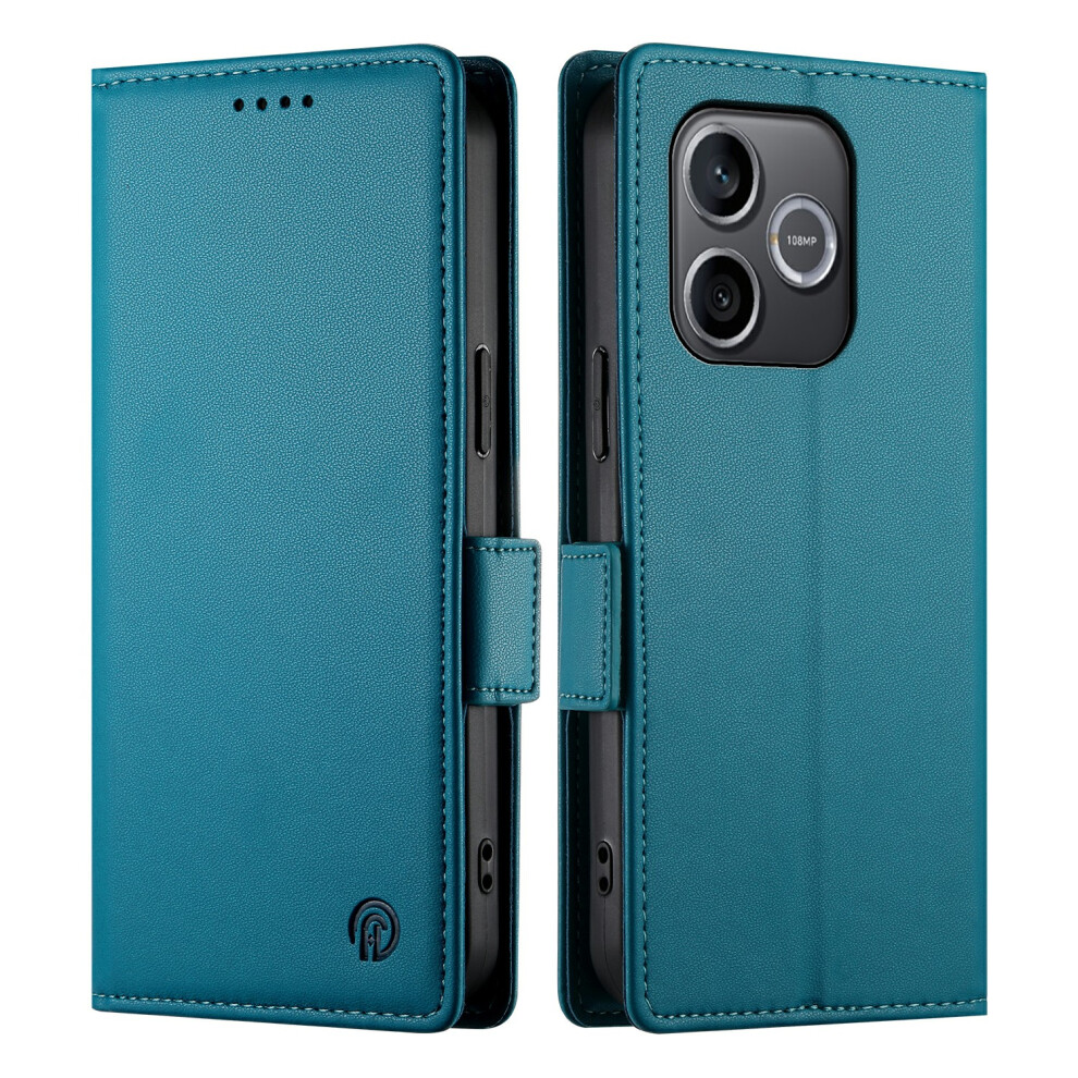 (Blue) For Honor 600 Lite 5G Stand Case Pu Leather Wallet Phone Cover Blue 6914296034967